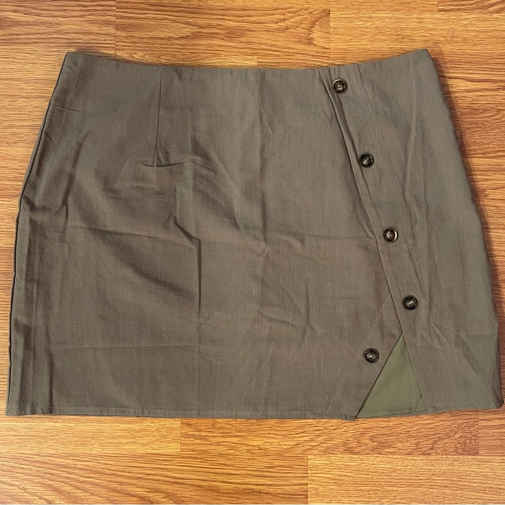 Khaki Showpo Wrapped Skirt 14